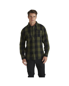 8210 Burnside Men's Plaid Flannel Shirt