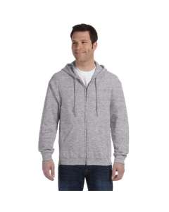 IR186 Unisex Full-Zip Hooded Sweatshirt